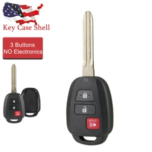 For Toyota Highlander RAV4 Tacoma Tundra Car Remote Key Fob Shell Case Cover - Picture 1 of 6