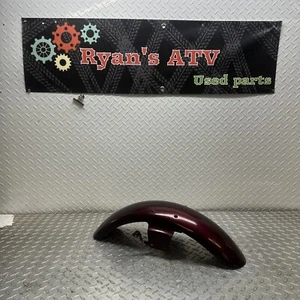 87-88 HONDA SHADOW 1100 BLACK FRONT WHEEL FENDER 61100-MM8-740ZA - Picture 1 of 9