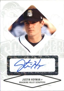 2004 Justifiable Autographs #35 Justin Hoyman/825