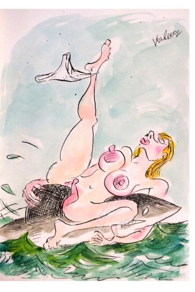 Zeichnung, Original - Bild 1 von 1