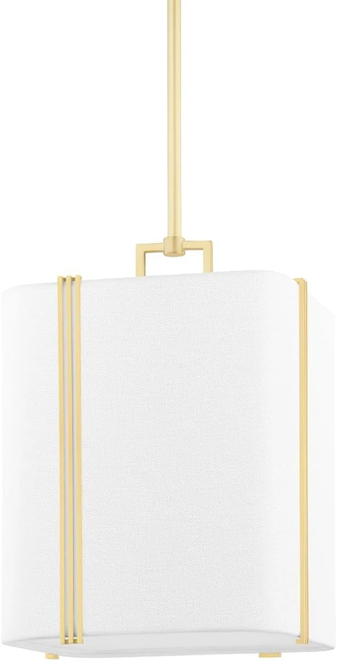 5413-AGB Downing - 1 световой кулон 17,75 дюйма в высоту и 13,325 дюйма в ширину - Ag - Изображение 1 из 1