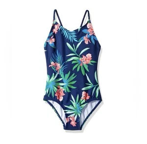 Kanu Surf Girls' Daisy Beach Sport 1-PieceSwimsuit size 8 NWT - Picture 1 of 1