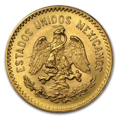 México Oro 10 Pesos AGW .2411 (año aleatorio) Foto 1 de 2