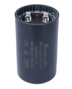 86-103 MFD (uF) 3/4 1 HP Well Pump Control Box Motor Start Capacitor 275464118 - Picture 1 of 5
