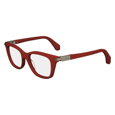 Monturas de gafas Ferragamo para mujer ojo de gato 50 mm rojas SF2973-600 Foto 1 de 3