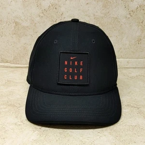 Nike Golf Club Hat Black Snapback Adjustable - Picture 1 of 14