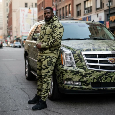 *HEADRUSH* (Camuflaje) ~Pocos Elegidos~ Sudaderas (Logo Bordado) Foto 1 de 4