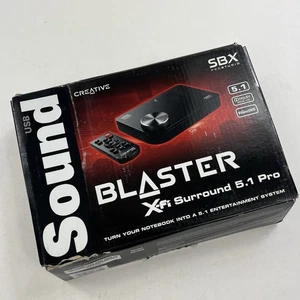 NUOVA scheda audio USB Creative Sound Blaster X-Fi Surround 5.1 Pro SB1095 - Foto 1 di 8