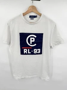 Polo Ralph Lauren Men’s CP-93 Classic Fit T-Shirt White Twill Patch Size Small - Picture 1 of 6