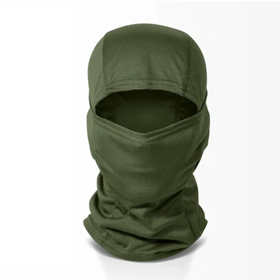 Máscara de pasamontañas cara completa camuflaje 1 pieza poliéster ciclismo al aire libre esquí - NUEVO Foto 1 de 4