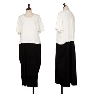 Y's Hem Fringe Design Switching Dress Size 2(K-139885) - Picture 1 of 12