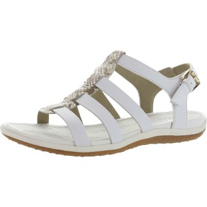 sandalias blancas mujer geox