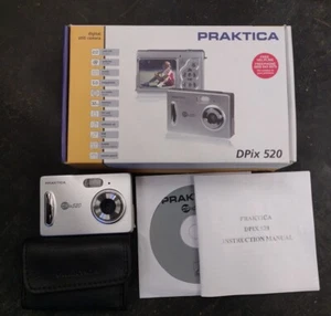 Praktica DPIX520 5.0MP Digital Camera - Silver - Picture 1 of 4