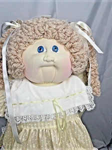 23" 1985 Signed Xavier Roberts Soft Sculpture Little People Cabbage Patch Doll - Picture 1 of 18