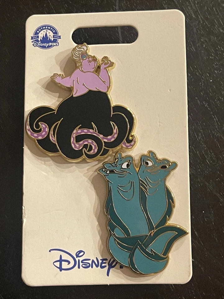 Disney Parks - The Little Mermaid Ursula & Flotsam Jetsam - Pin
