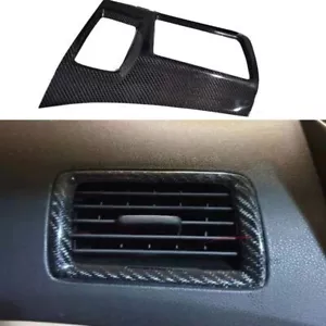 Consola RHD salida de aire fibra de carbono seca apta para Honda Civic 2006-2011 moldura de ventilación - Imagen 1 de 6