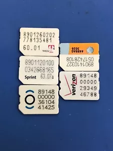 Nano Sim Card Byspass Activation screen Apple iPhone 13, 12,11, X, XS, XS-MAX, 8 - Picture 1 of 14