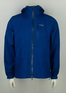 NWOT Outdoor Research Mens Foray Gore-Tex Jacket Waterproof Baltic Blue Size M