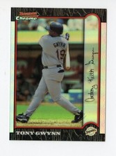 B178 TONY GWYNN 1999 BOWMAN CHROME REFRACTOR #264 PADRES RARE SP
