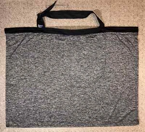 Bebe Au Lait Nursing Cover Shield Performance Fabric 35" x 27" Adjustable Grey - Picture 1 of 3