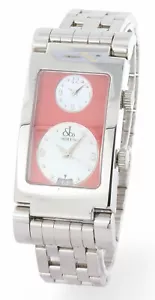 Jacob & Co. Angel - Two Time Zone - Red MOP Dial - Steel Bracelet - 25mm x 38mm - Bild 1 von 23
