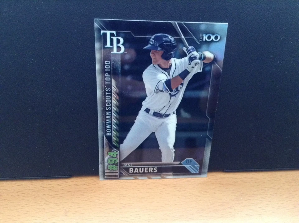 2016 Bowman Chrome Bowman Scouts Top 100 #BTP94 Jake Bauers - NM-MT - Image 1 of 1