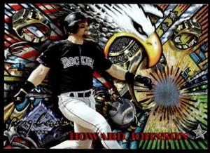 1995 Stadium Club 9 Howard Johnson   Colorado Rockies  Baseball Card
