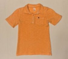 Carter’s Kid Size 6 Light Orange Boys Short Sleeve Polo Pocket T-Shirt