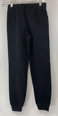 Adidas Youth  Black Athletic Joggers Sz (M) Cotton Blend (24"-27"X26")  Used - Image 1 of 4
