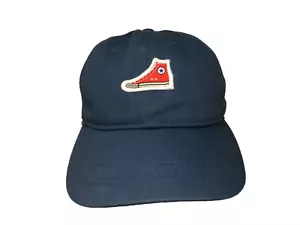 Blue Converse Hat Red Sneaker Logo Youth All Star Cotton SnapBack - Picture 1 of 11