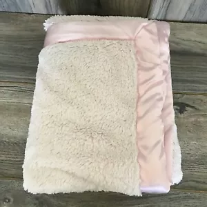 Target Limited Edition Frosted Pink Plush Baby Blanket Security Lovey 30x40" HTF - Picture 1 of 7