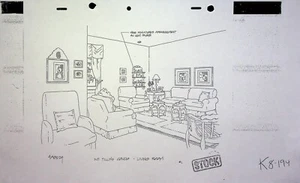 KING OF THE HILL 2000 Produzione Layout Sfondo Copia Film FOX Romanzo - Foto 1 di 2
