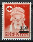 Norwegia 1948, Czerwony krzyż nadruk VF MNH, NK 374I