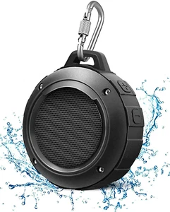 Outdoor Waterproof Bluetooth Speaker, Wireless Portable Mini Shower Travel Speak - Picture 1 of 6