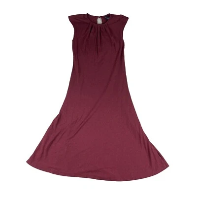 Ralph Lauren Sport Dress Women's Extra Small Red Sleeveless Cotton Solid Stretch - Image 1 of 4