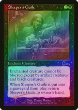 Sleeper's Guile FOIL Urza's Legacy PLD Black Common MAGIC MTG CARD ABUGames