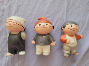 3 Mainzelmännchen Figuren Goebel ORIGINAL 1962-1964 - Bild 1 von 2