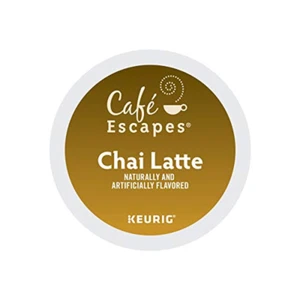 , Chai Latte Teegetränk, Einzelportion Keurig K-Cup Pods, 120 Stück (5 Schachteln - Bild 1 von 2