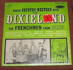 VTG COUNTRY WESTERN FRENCHMEN DIXIE DIXIELAND JAZZ NEW ORLEAN CAJUN RECORD ALBUM - Imagen 1 de 5