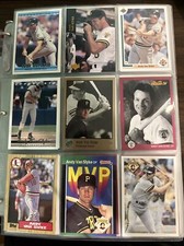 Andy Van Slyke Pittsburgh Pirates 9 Card Lot Will Combine Shipping AL27