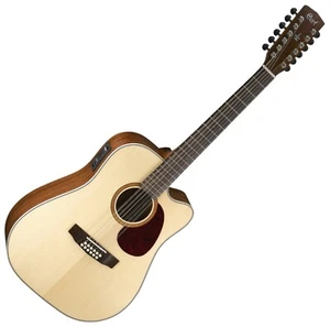 Cort MR710F-12 Dreadnought Cutaway 12 String Acoustic Guitar Fishman Presys - Picture 1 of 2