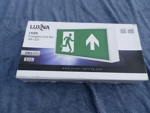 The LUXNA emergency Exit Box Slim 4W LED - Picture 1 of 2