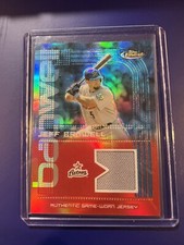 2004 Topps Finest Relics Jeff Bagwell #FR-JB HOF Astros