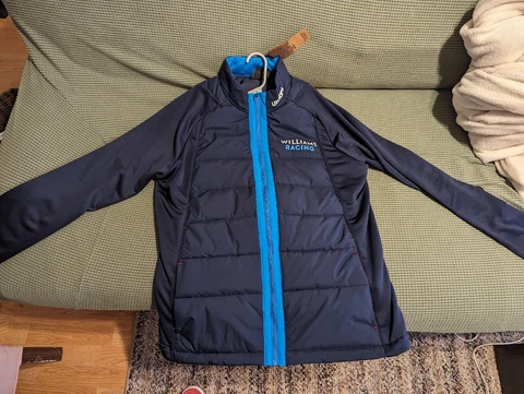 Williams Racing Offtrack Jacket F1 Umbro Mens XL Brand New With Tags Cover