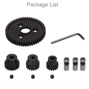 32P Metal Gear 54T 15T 17T 19T Motor Gear for 1/10 Traxxas Slash 4x4 VXL Rustler - Picture 1 of 11