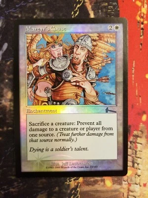 Martyr's Cause FOIL Magic The Gathering MTG Card - UZL - Cheap Discounts! - Image 1 of 2