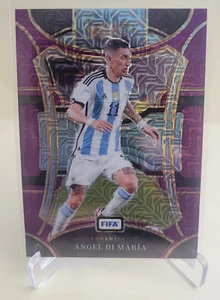 2023-24 SELECT FIFA ANGEL DI MARIA PURPLE MOJO PRIZM MEZZANINE #175 ARGENTINA - Picture 1 of 2