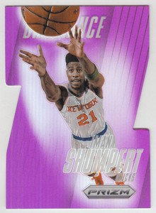 2013-14 Panini Prizm Brilliance Prizms Purple Die Cut #22 Iman Shumpert /49