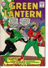 Green Lantern 40 Golden age Green Lantern Guardians Origin VG+ 1965 Glossy