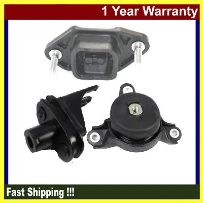 For 2012-2014 Acura TSX Special Edition FWD Engine Motor & Trans. Mount Set 3PCs - Image 1 of 4